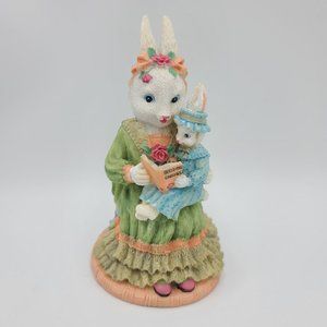Vintage 1995 Easter Spring Bunny Figurine